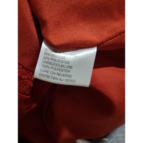 Vintage Conrad C Classy Women's size 18 Velvet Burnout Sophisticated Zip Jacket - Picture 12 of 13